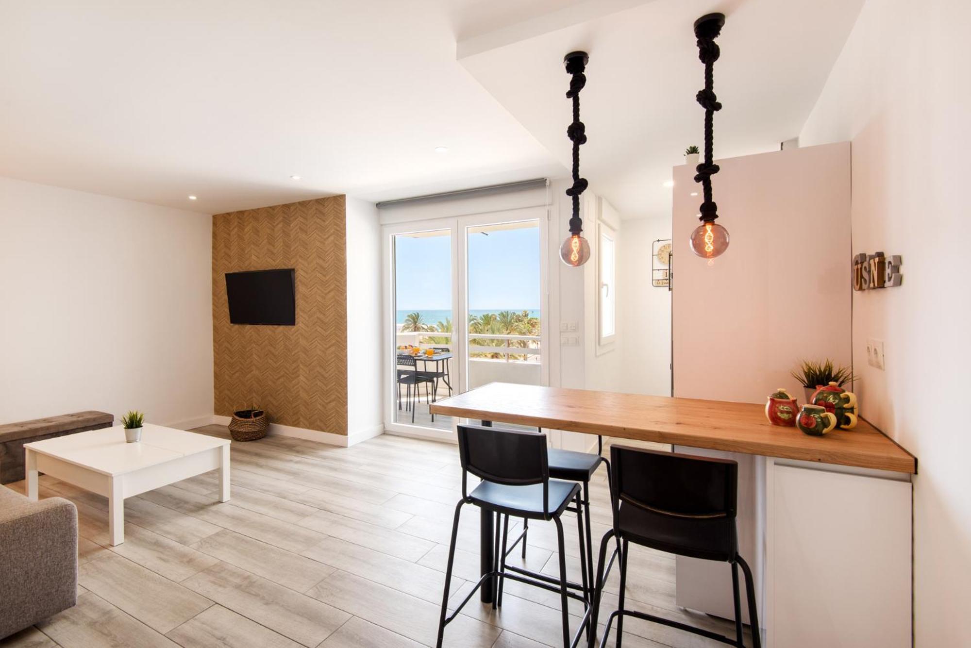 Palm True Towers 1, Marina Beach Apartment 丰希罗拉 外观 照片